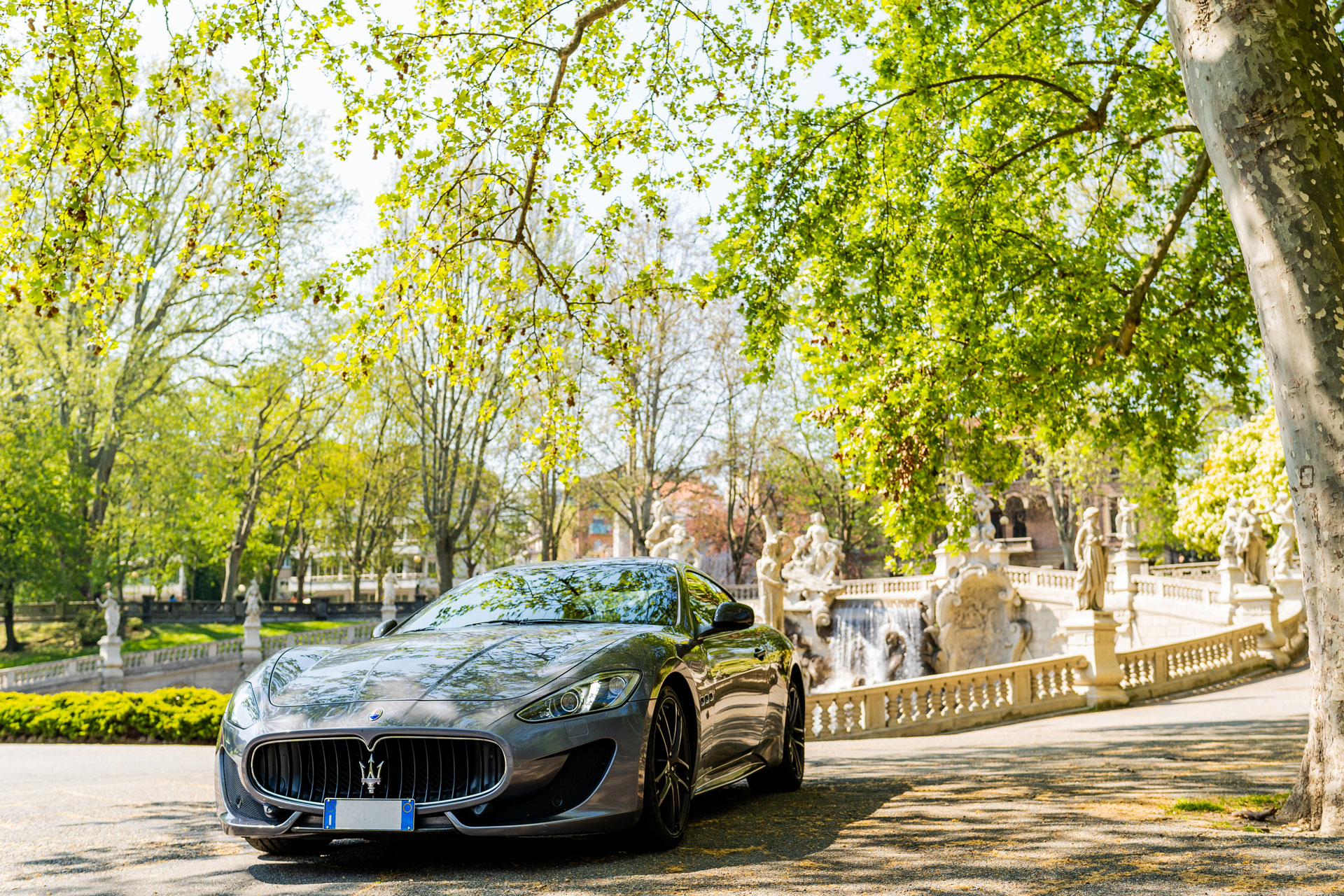 maserati gran turismo noleggio matrimoni torino
